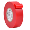 Red Electrical Tape roll, available in bulk, multiple color options available
