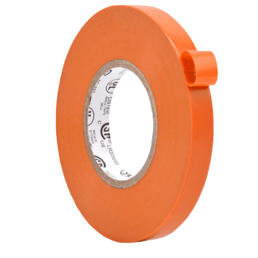 Yellow Electrical Tape roll, available in bulk, multiple color options available