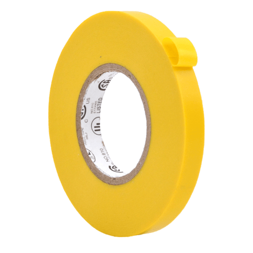 Orange Electrical Tape roll, available in bulk, multiple color options available