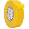 Yellow Electrical Tape roll, available in bulk, multiple color options available