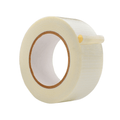 Close up of a Bi-directional Filament Strapping Tape Roll - 4 inch
