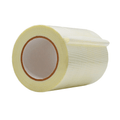Close up of a Bi-directional Filament Strapping Tape Roll - 12 inch