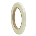 Filament Strapping Tape used to bundle 2 poles together