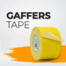 WOD Narrow Gaffer Tape Low Gloss Finish Film 60 yards GTC12 - Tape Providers