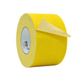 fluorescent gaffers tape infographic showing a glow party application