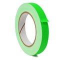 1/2 Inch roll of Premium Fluorescent Green cotton coated Gaffer Tape  