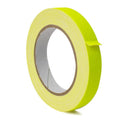1/2 Inch roll of Premium Fluorescent Yellow cotton coated Gaffer Tape  