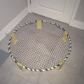 glow in the dark tape applied to toy net
