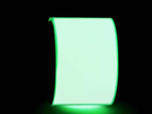 glow in the dark tape roll glowing - 3 inch
