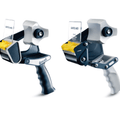 Two durable tape dispensers blue or gray availability