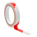 2 inch roll of white and red safety floor tape