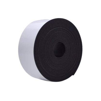 Picture of a 2 inch wide magnetic tape roll on a white background