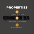 infographic of magnetic tape demonstrating build and layer layout