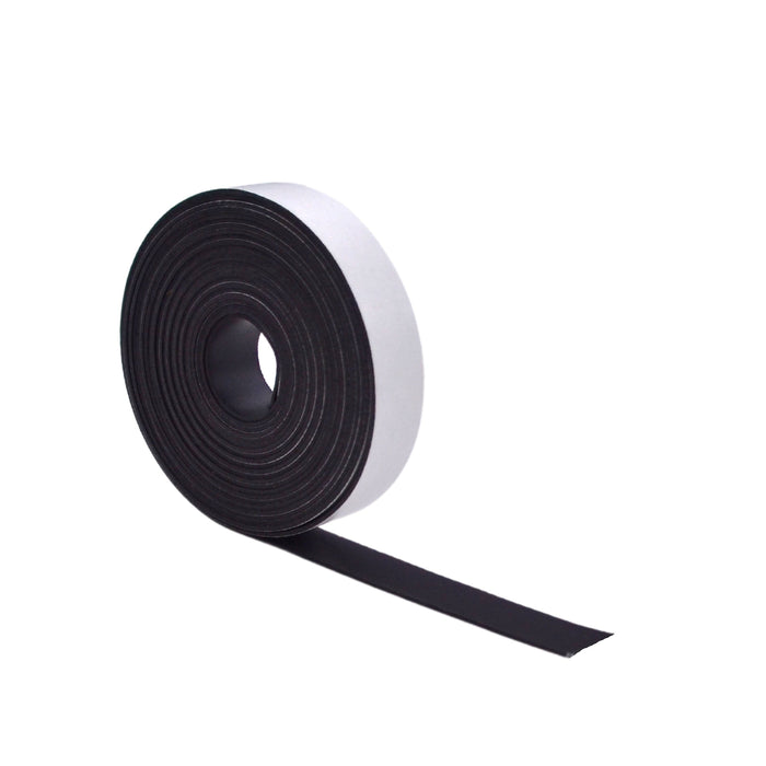 WOD Flexible Magnetic Tape with Indoor and Outdoor Adhesive - 100 feet per Roll MTIO03