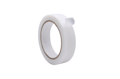 Close up of a roll of Office Stationery Tape Translucent Frosty White 