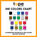 custom tape colors chart