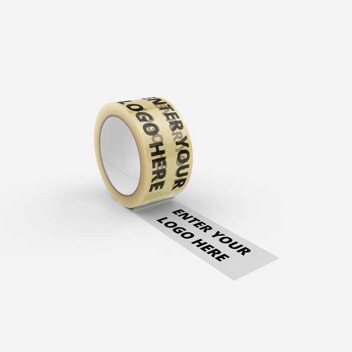 Custom Printed Tape - 110 yds. Brand Logo Personalized for Packaging and Shipping