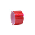 Roll of red polyester tape, high temperature resistant tape