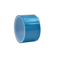 Roll of blue polyester tape, high temperature resistant tape