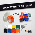 Infographic about Greenhouse repair tape mentioning it is available in bulk and in many different colors