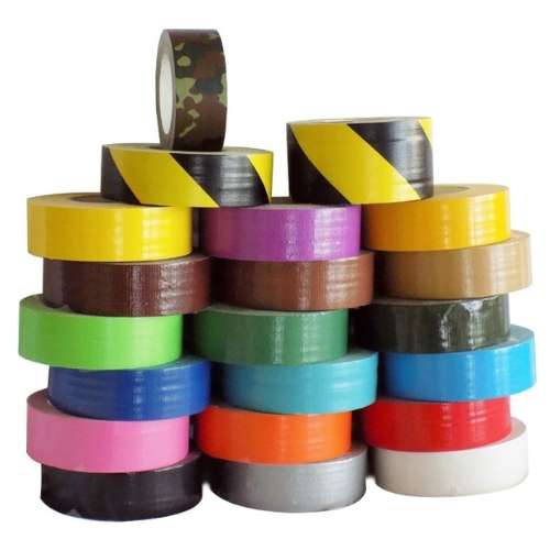 Collection of premium duct tapes in various sizes, offering heavy-duty strength for sealing, repairs, and construction applications in tough environments.