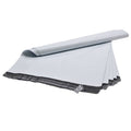 Multitude of White Poly Mailer Bags self sealing adhesive plastic mail bag