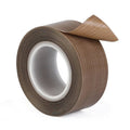 Close up of  Fiberglass Cloth Teflon Tape roll 2  inch wide