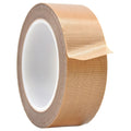 Close up of  Fiberglass Cloth Teflon Tape roll 