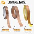 infographic of Cloth Teflon Tape detailing different adhesive offerings