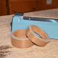 Close up of  Teflon Cloth Tape roll  1  inch thick