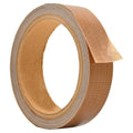 Close up of  Fiberglass Cloth Teflon Tape roll 2  inch wide