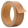 Close up of  Fiberglass Cloth Teflon Tape roll 4  inch wide