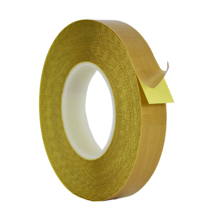 Close up of  Fiberglass Cloth Teflon Tape roll 