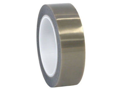 Close up of skived tape roll 1 inch wide