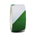 Striped Reflective Safety Tape - Green and White
