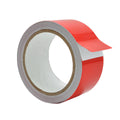 close up of a roll of retroflective tape - 3 inch