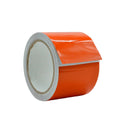 close up of a roll of retroflective tape - 3 inch