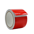 close up of a roll of retroflective tape - 4 inch