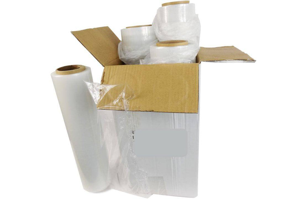 Stretch Wrap with Extended Handle For Palletizing, Shipping, or Moving - 80 Gauge, 1000 feet per Roll SFC80EC