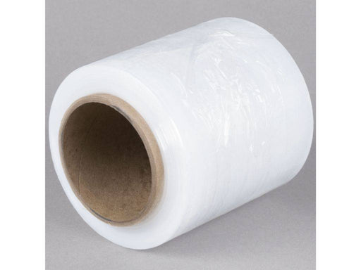 close up of 4 inch stretch film roll