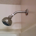 Showerhead connector fauced with PTFE on threads to avoid shower leakage