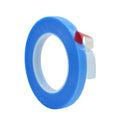Close up of blue film tape roll