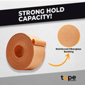 infographic of Kraft Paper Tape highlighting its strong hold capability