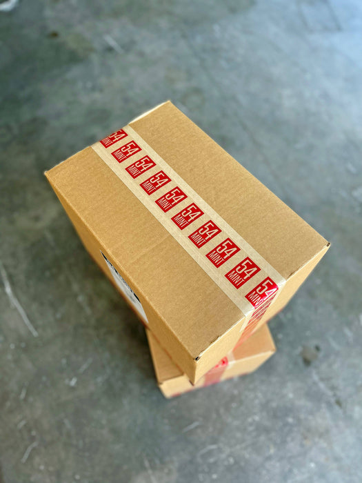 Kraft Custom Printed Packaging Tape (20 Rolls per Case) - Water Activated CPT1