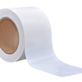 Non-adhesive White 3 in wide Barricade Tape - 1000FT - Available in bulk