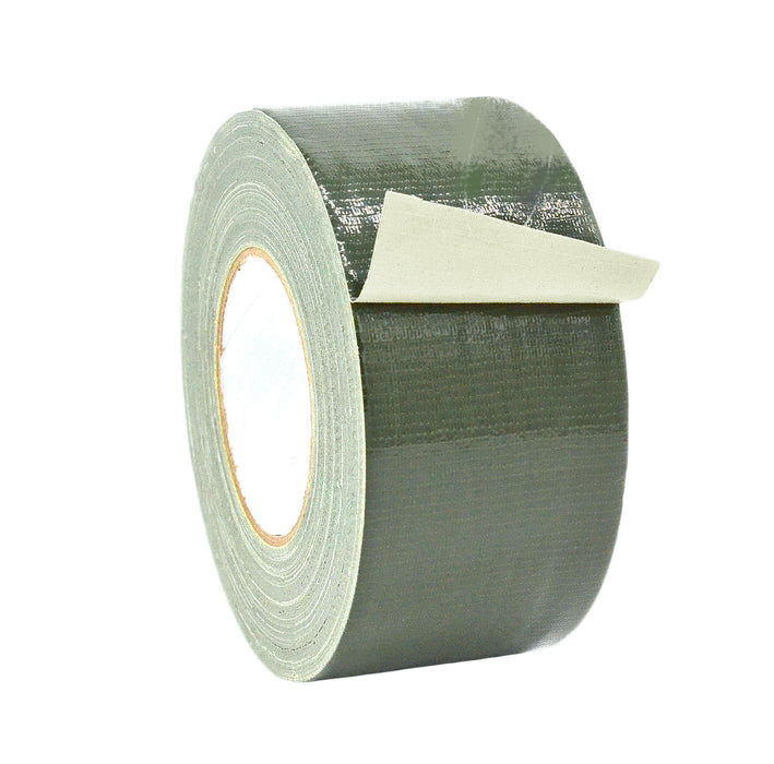 WOD DTC12 Contractor Grade Olive Drab Duct Tape 12 Mil, 2.5 inch x 60 yds.  Waterproof, UV Resistant for Crafts & Home Improvement