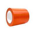 4 inch Roll of Racing Orange Low Gloss vinyl Floor Marking Line making Tape 
