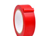1.5 inch Roll of Bright red vinyl Floor Marking Line making Tape 