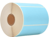 Baby blue Nametag Sticker Direct Thermal Label Roll 