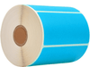 Light Blue Nametag Sticker Direct Thermal Label Roll 